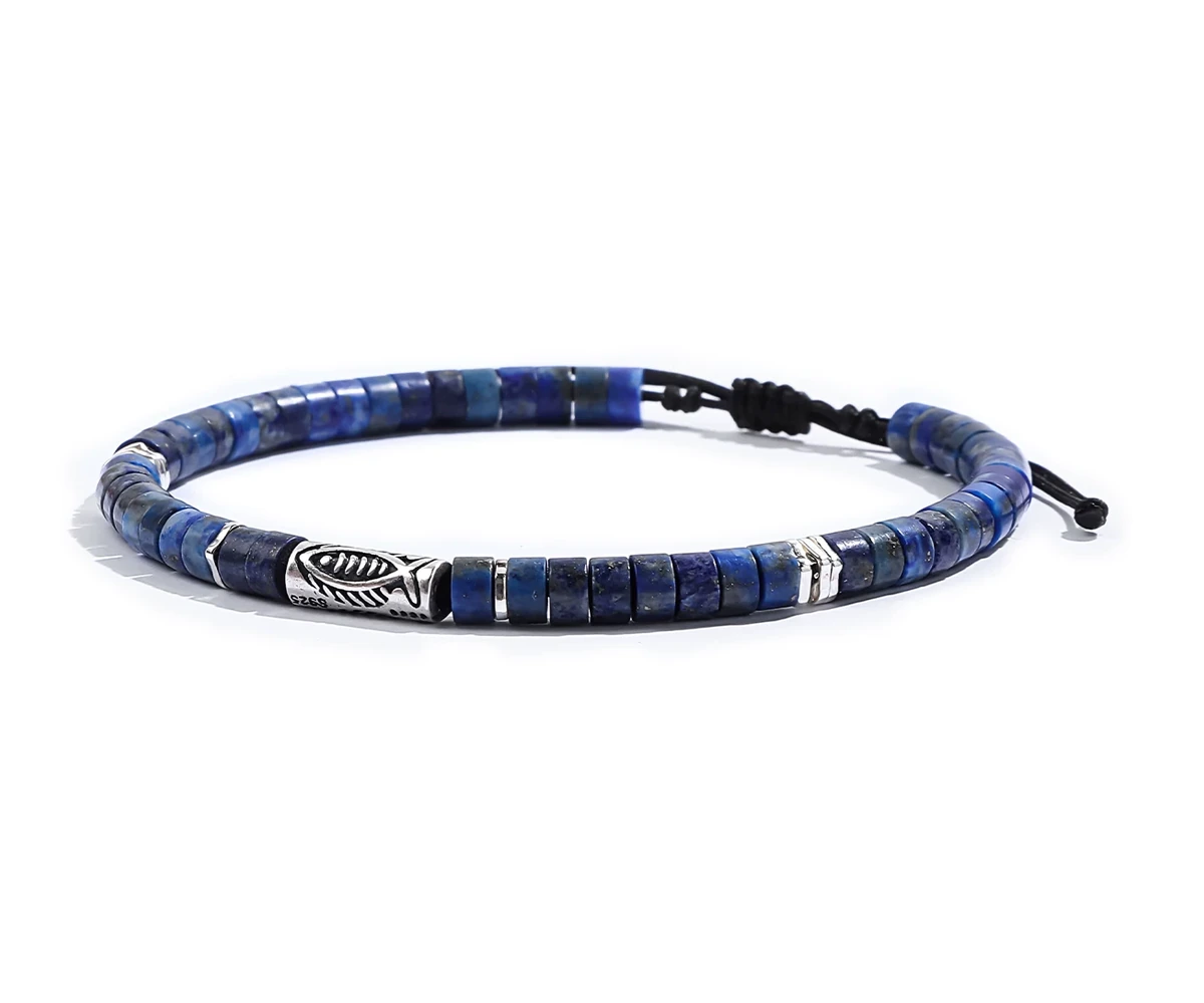 Lapis Koi Bracelet — Product view