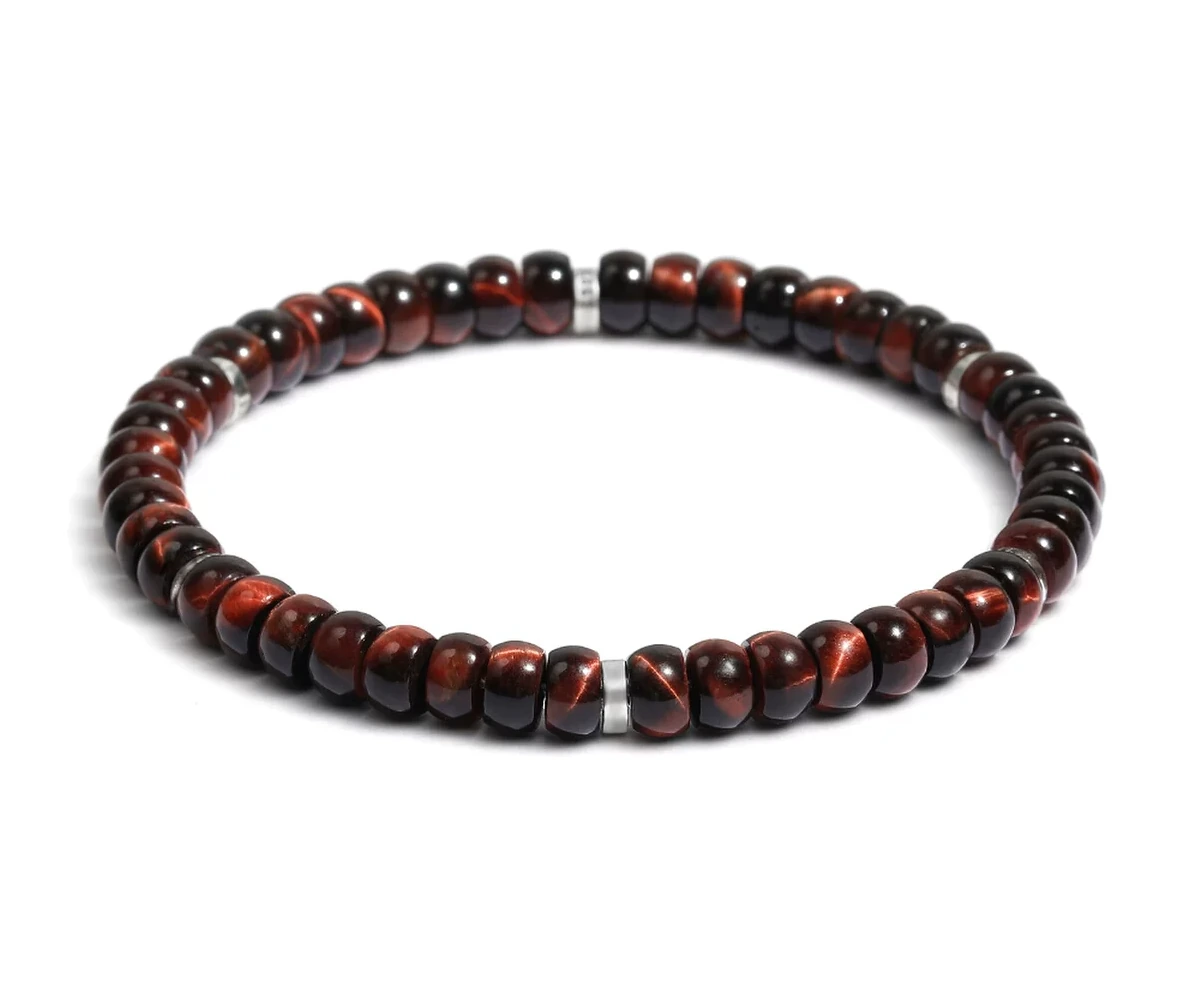 Red Tiger Eye Bracelet — Product view